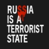 Наклейка на авто "Russia is a terrorist state"